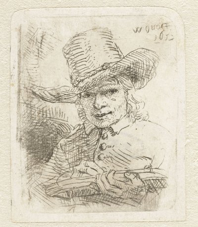 Selbstporträt von Willem Drost