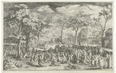 Dorffest, ca. 1610 von Willem Isaacsz. van Swanenburg