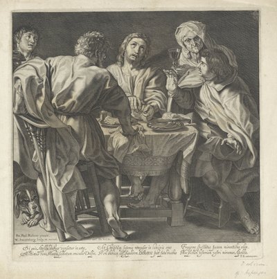 Mahlzeit in Emmaus von Willem Isaacsz. van Swanenburg