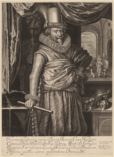 Frederik Hendrik, Prinz von Nassau-Orange von Willem Jacobsz Delff