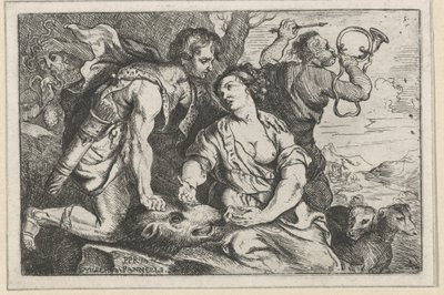 Meleager und Atalanta von Willem Panneels