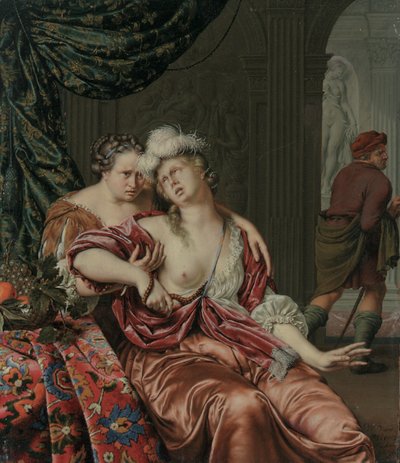 Der Tod der Kleopatra, 1694 von Willem Van Mieris