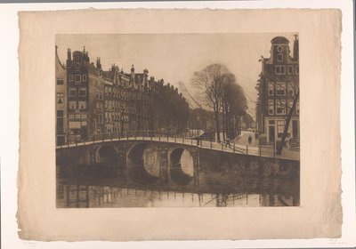 Leidsegracht, Amsterdam von Willem Arnoldus Witsen