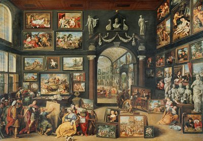 Das Atelier des Apelles von Willem van II Haecht