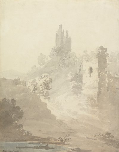 Wigmore Castle, Herefordshire von William Alexander