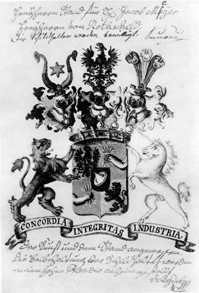 Wappen der Familie Rothschild von William Armfield Hobday