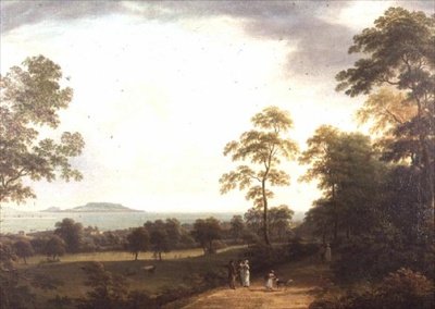 Dublin Bay vom Mount Merrion Park von William Ashford