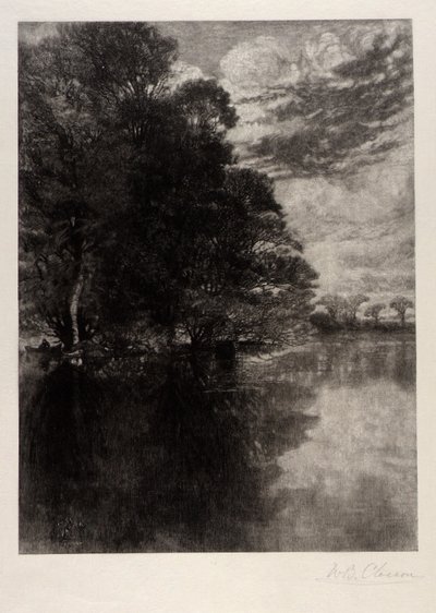 Hawthornes Bootshaus von William Baxter Closson