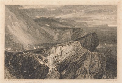 Lulworth Cove, Dorset von William Bernard Cooke