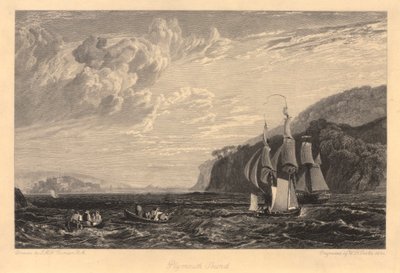 Plymouth Sound von William Bernard Cooke