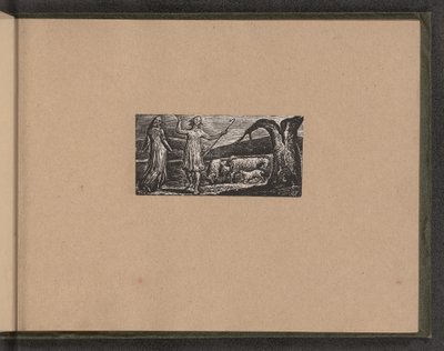 Colinet geht traurig fort von William Blake