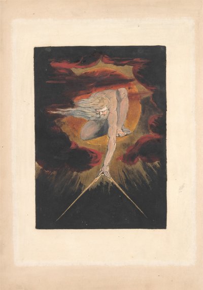 Europa. Eine Prophezeiung, Tafel 1, Frontispiz von William Blake