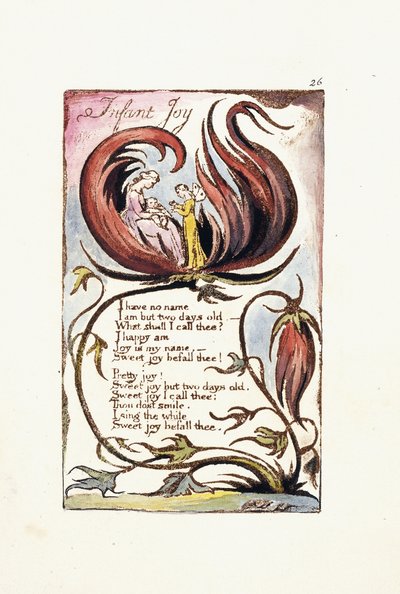 Kindesfreude, 1789 von William Blake