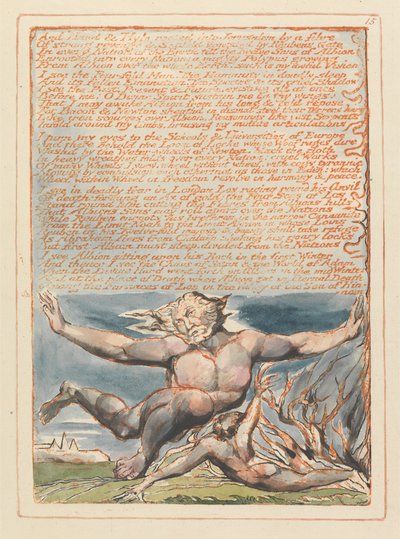 Jerusalem, Platte 15 von William Blake