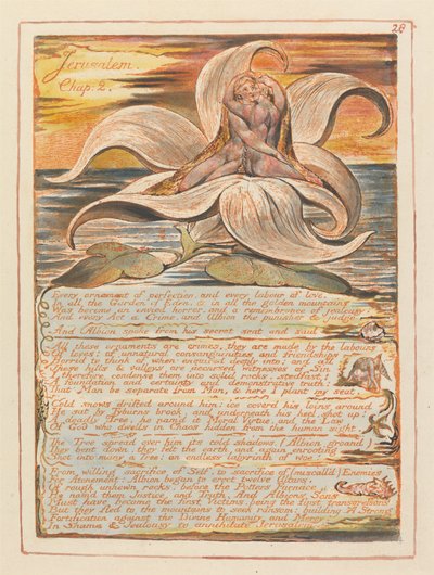 Jerusalem, Tafel 28, Jerusalem, Kapitel 2... von William Blake