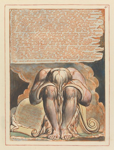 Jerusalem, Tafel 41 von William Blake