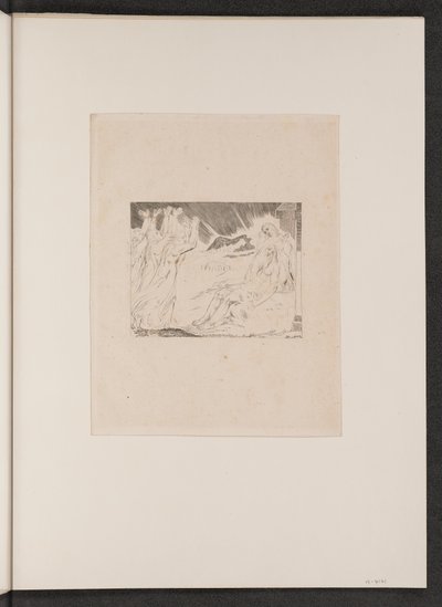 Hiobs Tröster von William Blake