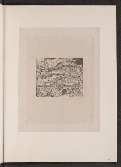 Hiobs böse Träume, 1825 von William Blake