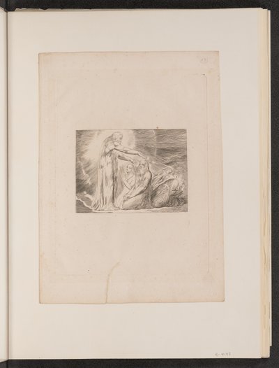 Die Vision von Christus von William Blake