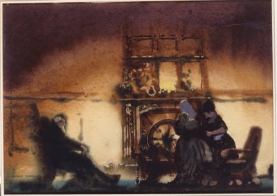 Schlafend von William Blamire Young