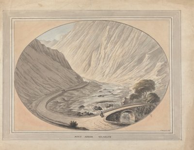 Pont Aber Glaslyn von William Burgess