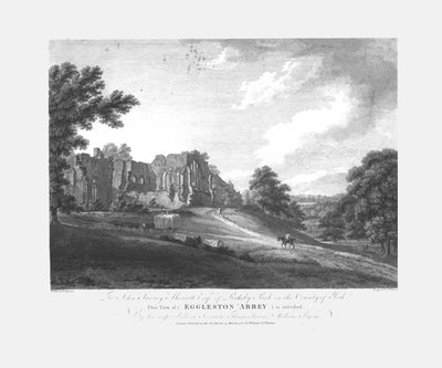Eggleston Abbey von William Byrne