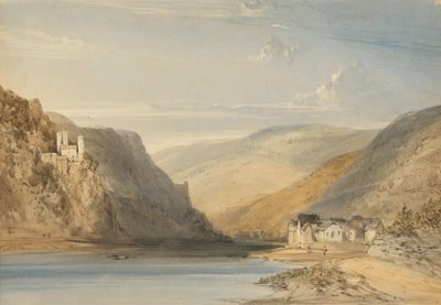 Der Rhein bei Assmannshausen von William Callow