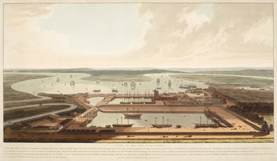 East India Docks von William Daniell