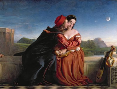 Francesca da Rimini, 1837 von William Dyce