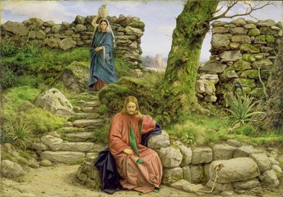 Die Frau von Samaria, 1860 von William Dyce