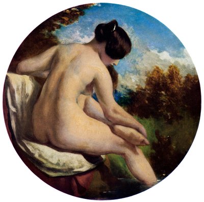 Der Badende, 19. Jahrhundert von William Etty