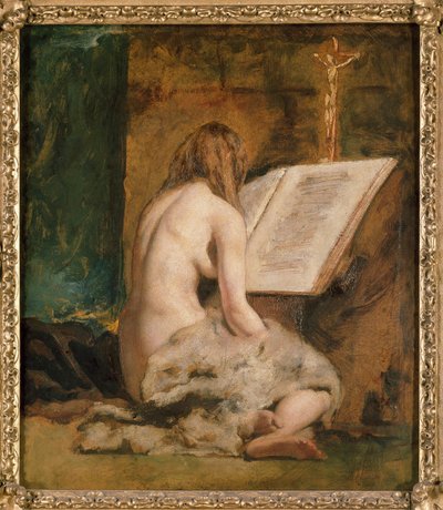 Die reuige Magdalena, 1835 von William Etty
