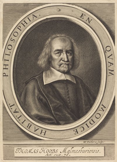 Thomas Hobbes von William Faithorne