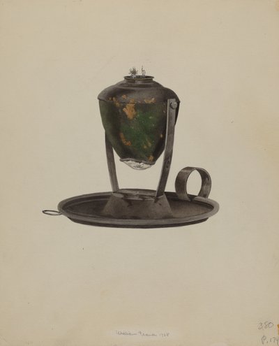 Walfängerlampe von William Frank