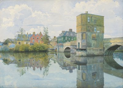 Die Brücke bei St Ives, 1903 von William Fraser Garden