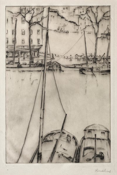 Ansicht von Rotterdam von William George Reindel