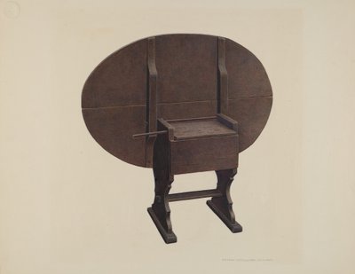 Esstisch von William H. Edwards