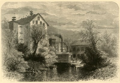 Mühlen am Blackstone River von William Hamilton Gibson
