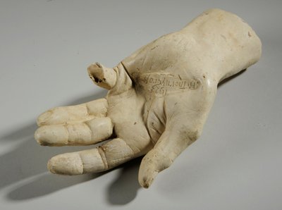 Abguss einer Hand von William Hamo Thornycroft