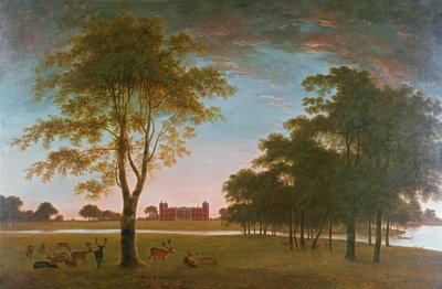 Osterley House und Park am Abend von William Hannan
