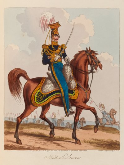 Neunzehnte Lanzenreiter, 1820 von William Heath