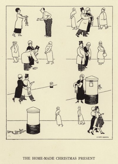 Das selbstgemachte Weihnachtsgeschenk von William Heath Robinson