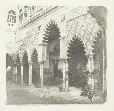 Alcazar von Sevilla von William Henry Fox Talbot