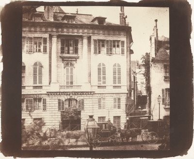 Die Boulevards von Paris von William Henry Fox Talbot