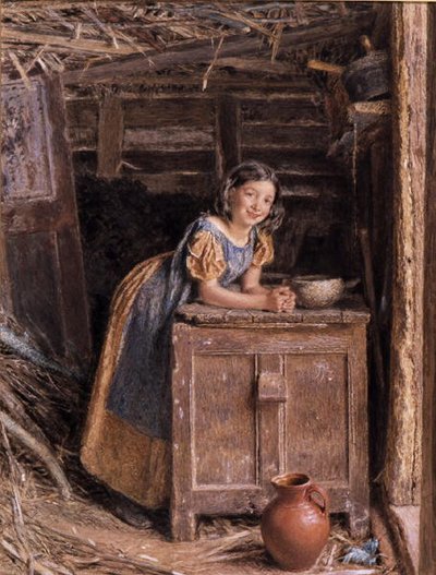 Eine rustikale Schönheit von William Henry Hunt
