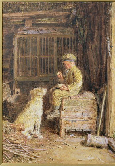 Das bescheidene Mahl von William Henry Hunt