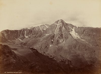 Berg des Heiligen Kreuzes von William Henry Jackson