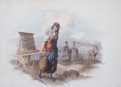 Ziegelmacher, 1808 von William Henry Pyne
