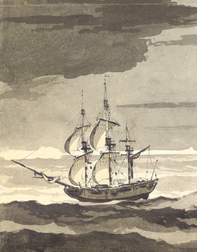Die Resolution in einem Packeisstrom von William Hodges