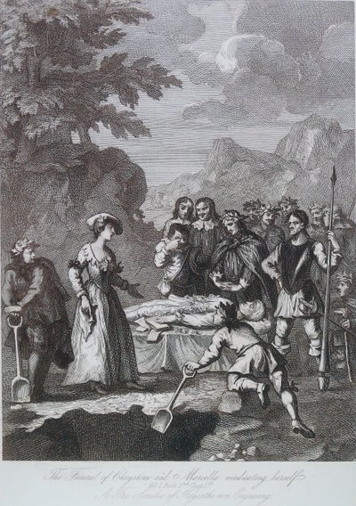 Gravur von William Hogarth von William Hogarth